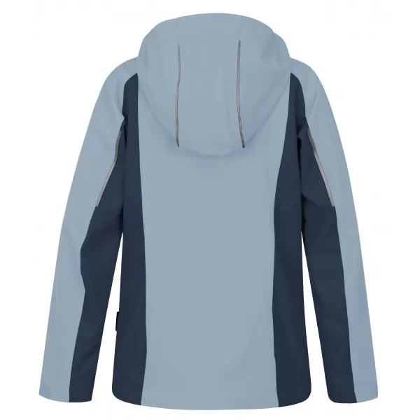  Softshelljacke für Mädchen HANNAH CAPRA JR BLAUER NEBEL/INSIGNIENBLAU 