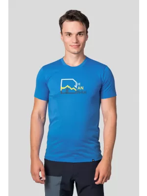 Herren-T-Shirt HANNAH BITE STRAHLENDES BLAU