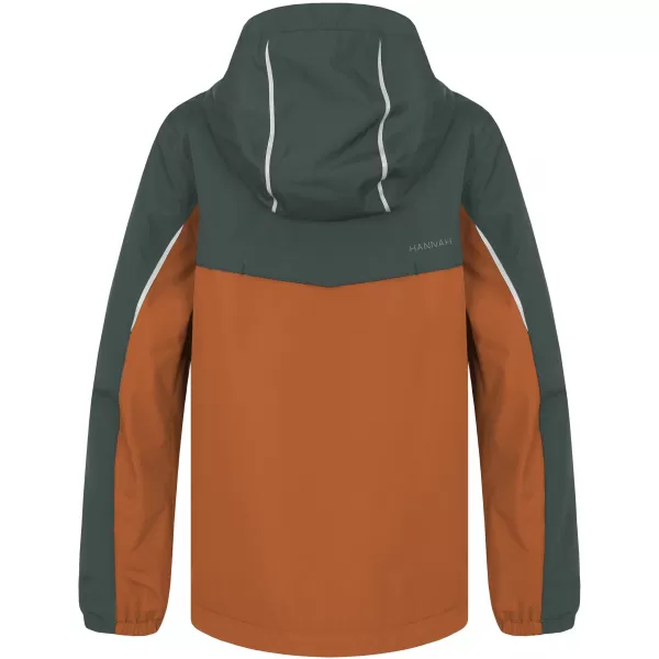  Kinderjacke HANNAH BRONS JR II BALSAMGRÜN/GEBRANNTES ORANGE 