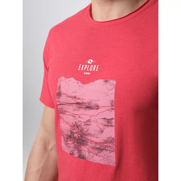  Herren-T-Shirt LOAP BELK ROSA 
