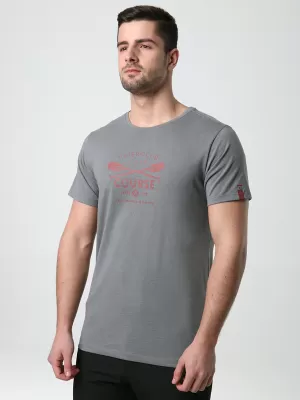 Herren-T-Shirt LOAP BERDEN GRAU