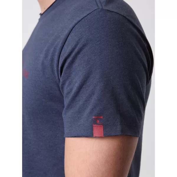  Herren-T-Shirt LOAP BEKRAN BLAU 