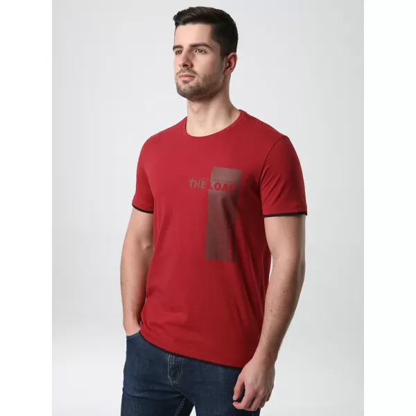  Herren-T-Shirt LOAP BORNEO ROT 