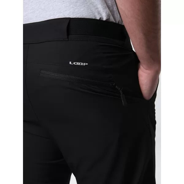  Softshellhose für Herren LOAP URFINN SCHWARZ/WEIß 