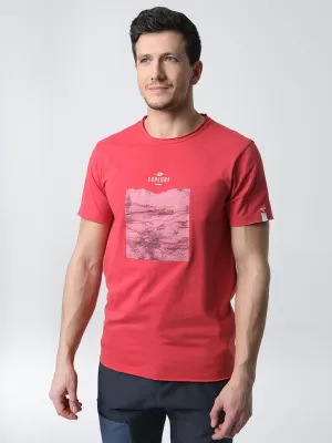 Herren-T-Shirt LOAP BELK ROSA