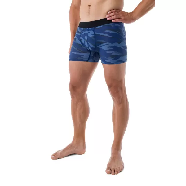  Herren-Boxershorts im 2er-Pack KILPI 2P NETT-M RM0214KI DUNKELBLAU/SCHWARZ 