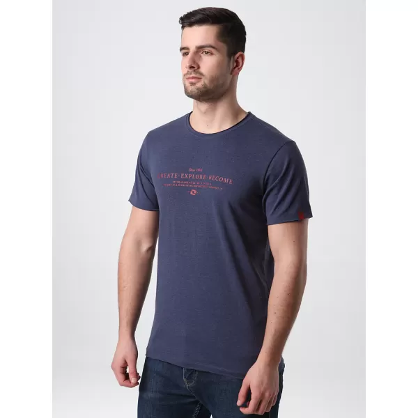  Herren-T-Shirt LOAP BEKRAN BLAU 