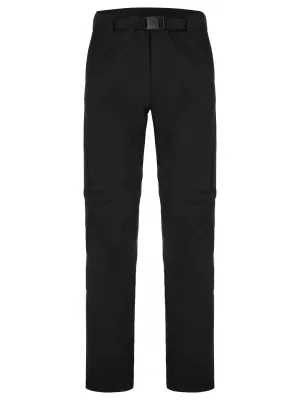 Softshellhose für Herren LOAP URFINN SCHWARZ/WEIß