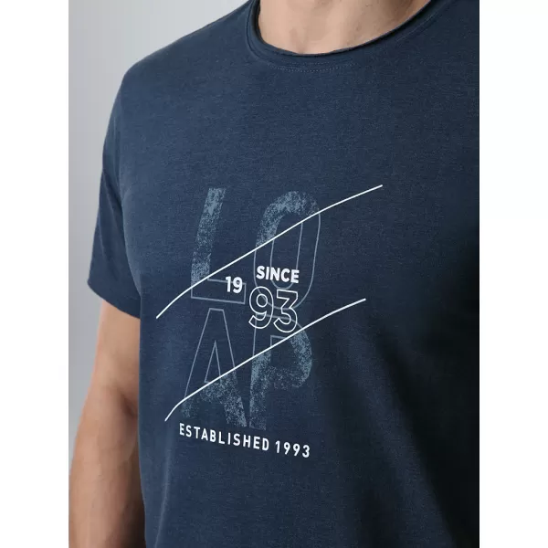  Herren-T-Shirt LOAP BEERT BLAU 