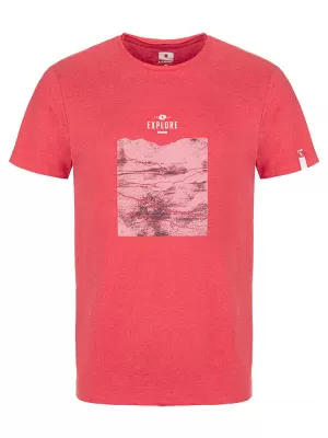 Herren-T-Shirt LOAP BELK ROSA