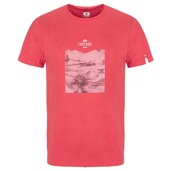  Herren-T-Shirt LOAP BELK ROSA 