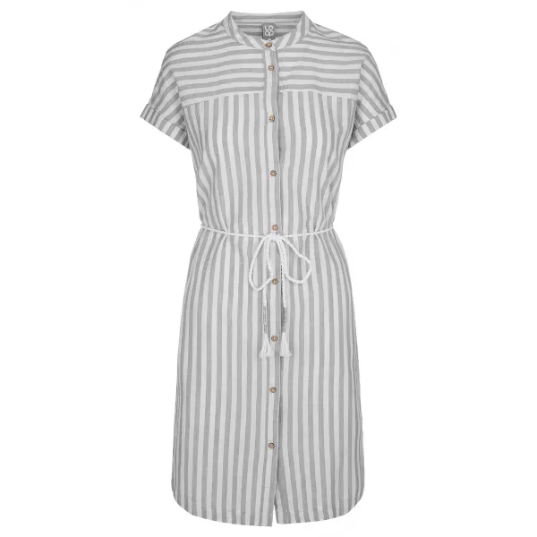  Kleid LOAP NESHA GRAU 