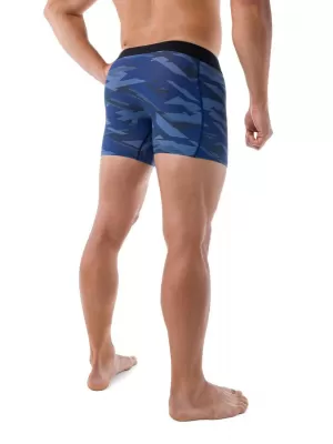 Herren-Boxershorts im 2er-Pack KILPI 2P NETT-M RM0214KI DUNKELBLAU/SCHWARZ