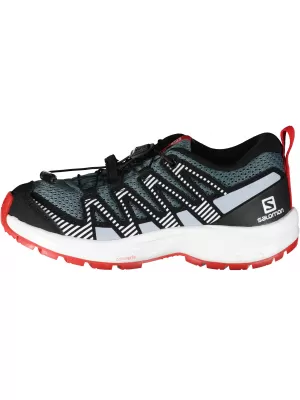 Kinderschuhe SALOMON XA PRO V8 J L41613700 GRAU/BLAU/ROT