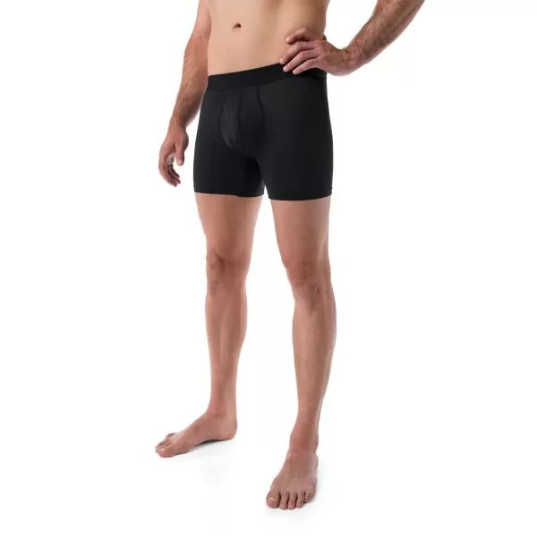  Herren-Boxershorts im 2er-Pack KILPI 2P NETT-M RM0214KI SCHWARZ/GRAU 