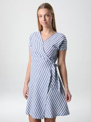 Kleid LOAP NELLY BLAU