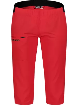 3/4-Hose für Damen NORDBLANC ALLEVIATE NBSPL7631 ROT