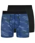 Herren-Boxershorts im 2er-Pack KILPI 2P NETT-M RM0214KI DUNKELBLAU/SCHWARZ