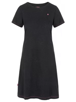 Kleid LOAP BULMA SCHWARZ/ROSA