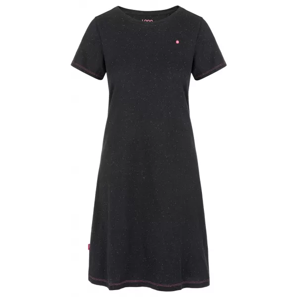  Kleid LOAP BULMA SCHWARZ/ROSA 