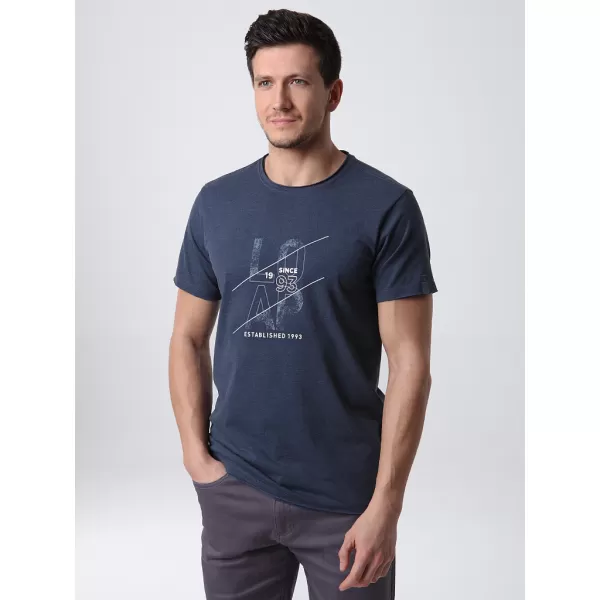  Herren-T-Shirt LOAP BEERT BLAU 