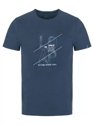 Herren-T-Shirt LOAP BEERT BLAU