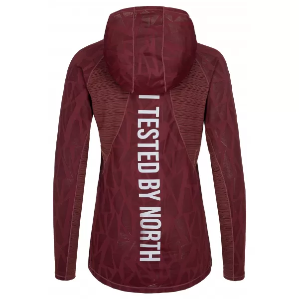  Sportliches Damen-Sweatshirt KILPI AILEEN-W RL0310KI DUNKELROT 