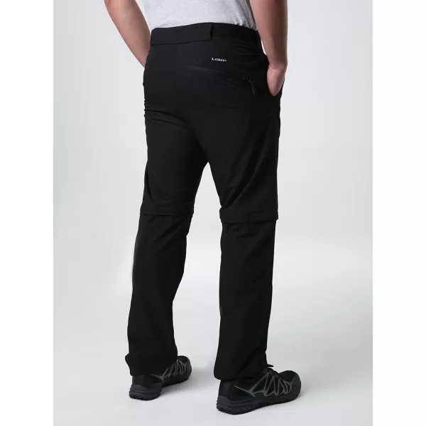  Softshellhose für Herren LOAP URFINN SCHWARZ/WEIß 