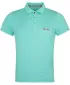 Herren-T-Shirt mit Kragen KILPI GIVRY-M RM0304KI TÜRKIS