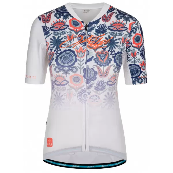  Damen-Radtrikot KILPI ORETI-W RL0327KI WEIß 