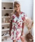 Kleid DSTREET CLAIRE II EY1866z WEIß -RED