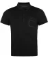 Herren-T-Shirt mit Kragen KILPI GIVRY-M RM0304KI SCHWARZ