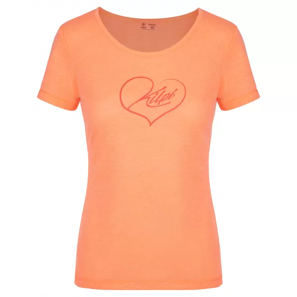  Funktions-T-Shirt für Damen KILPI GAROVE-W RL0303KI KORALLE 
