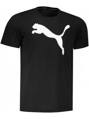 Herren-T-Shirt PUMA ACTIVE BIG LOGO TEE 586724-01 SCHWARZ