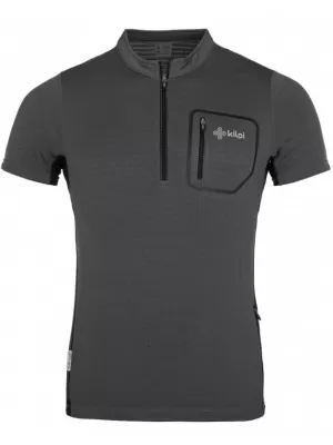 Herren-Radsportshirt KILPI MELEDO-M RM0391KI DUNKELGRAU