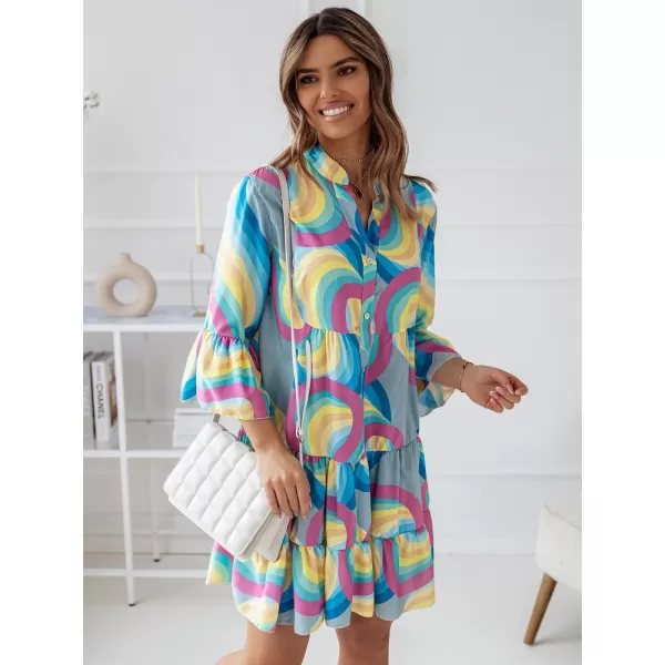  Kleid DSTREET EY2042 HELLBLAU 