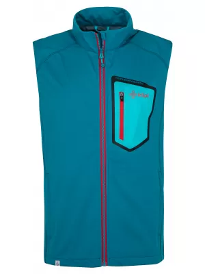 Herren-Softshellweste KILPI RIELLO-M RM0106KI TÜRKIS