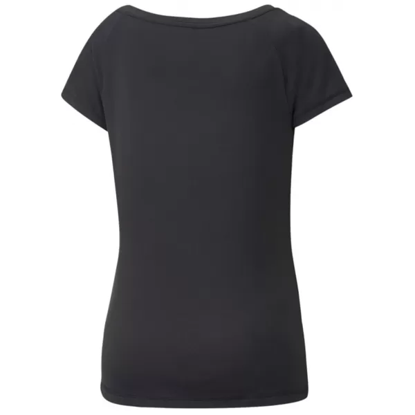  Damen-T-Shirt PUMA TRAIN FAV JERSEY CAT TEE 522420-01 SCHWARZ 
