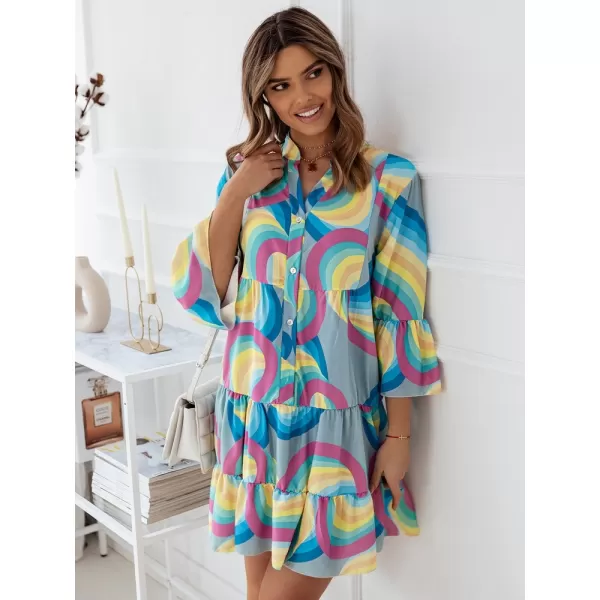  Kleid DSTREET EY2042 HELLBLAU 
