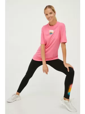 Leggings für Damen PUMA BRAND LOVE LEGGINGS 535708-01 SCHWARZ