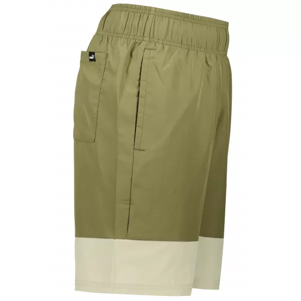  Herrenshorts PUMA POWER COLORBLOCK WOVEN SHORTS 9 848819-32 GRÜN 
