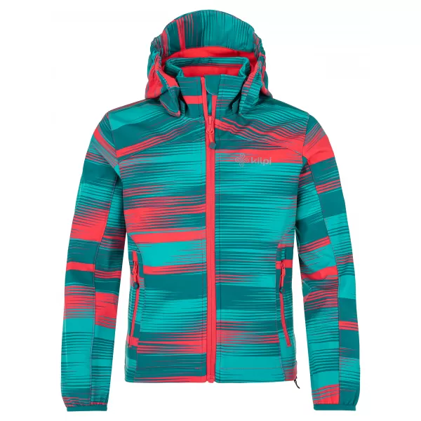  Softshelljacke für Mädchen KILPI RAVIA-J RJ0515KI TÜRKIS 