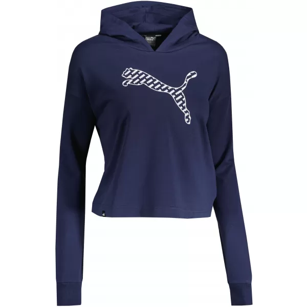  Damen-Sweatshirt PUMA POWER SUMMER GRAPHIC HOODIE TR 848402-06 BLAU 