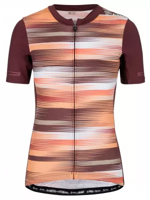 Damen-Radtrikot KILPI MOATE-W RL0325KI DUNKELROT
