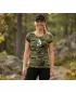 Damen-T-Shirt ALTISPORT ALW002C122 TARNGRÜN/WEIß