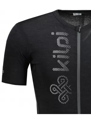 Herren-Radtrikot KILPI PETRANA-M RM0312KI DUNKELGRAU