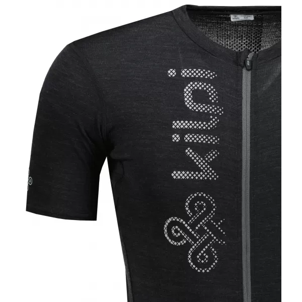  Herren-Radtrikot KILPI PETRANA-M RM0312KI DUNKELGRAU 