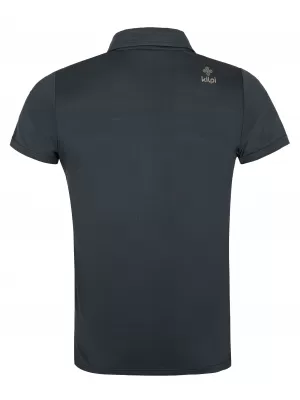 Herren-T-Shirt mit Kragen KILPI GIVRY-M RM0304KI GRAU