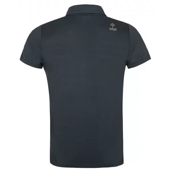  Herren-T-Shirt mit Kragen KILPI GIVRY-M RM0304KI GRAU 