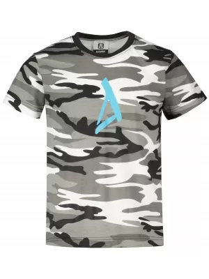 Kinder-T-Shirt ALTISPORT ALK002C149 TARNGRAU/BLAU